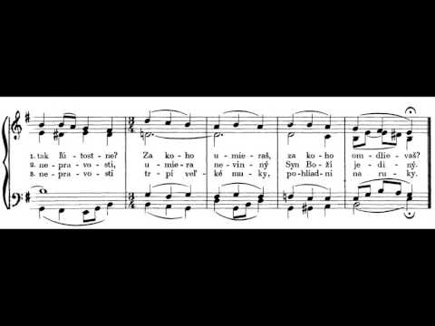 JKS 149 - Nevinnosť premilá (ein Passionslied)