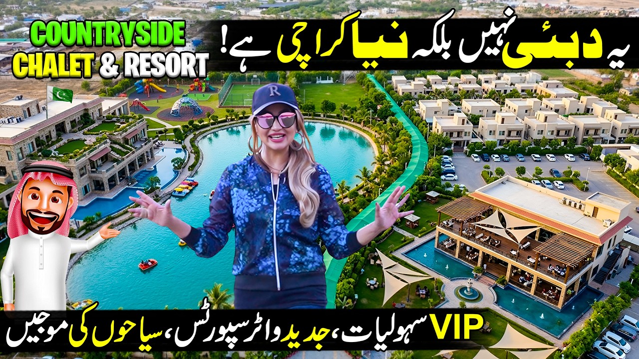 This is Not Dubai, This is New Karachi - Visiting Luxury Countryside Chalet & Resort |Hello Karachi