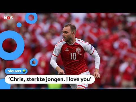 Deense voetballer is wakker en stabiel, nadat hij op het veld ineen zakte