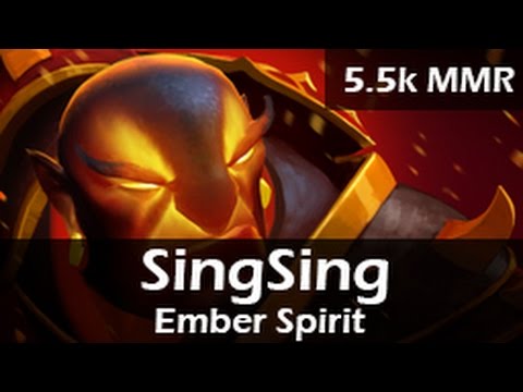 568: SingSing as Ember Spirit Mid(D) ft. bangfish, m3wk - 5.5k MMR Ranked Gameplay - 20150608