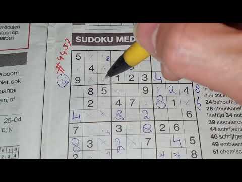 Macron has won the election. (#4457) Medium Sudoku puzzle 04-25-2022