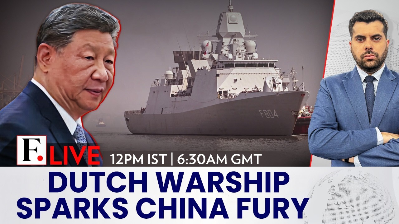 LIVE: China Says It Drove Away Dutch Warship In South China Sea | Firstpost