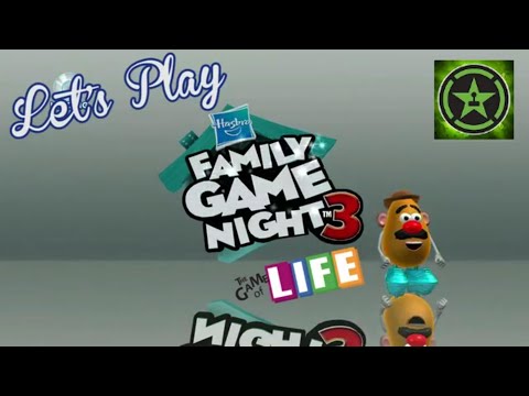 Let's Play - Family Game Night 3: The Game of Life (AH deleted video) reupload