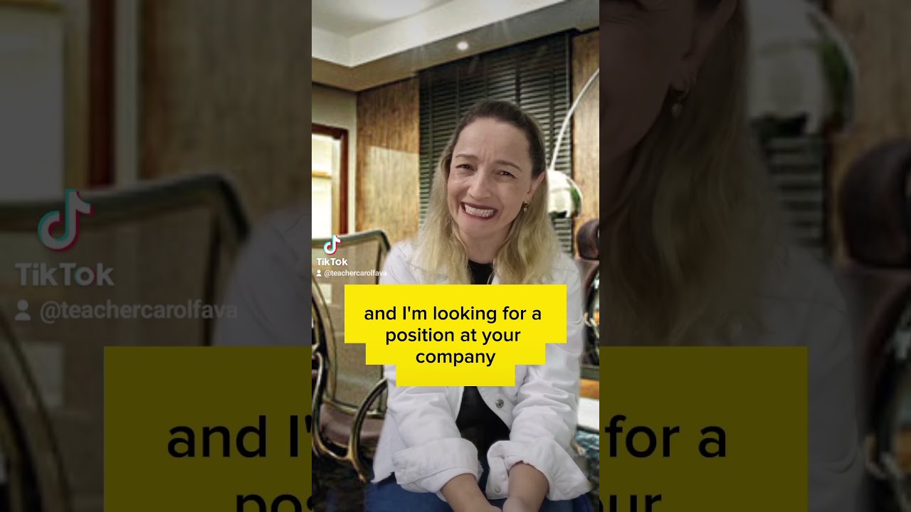 se prepare para entrevista de emprego em inglês.