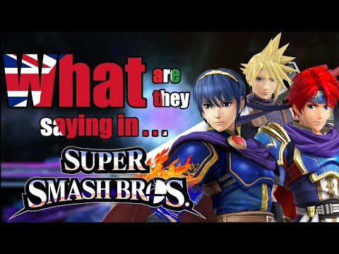 What are they saying in Super Smash Bros? - DuelScreens