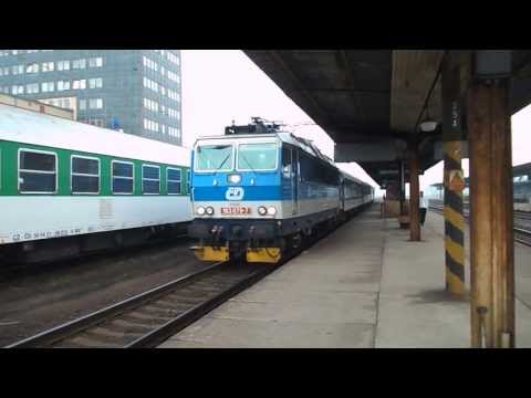 Odjezd vlaku Sp 1693 (ČD 163.079 "Majda") - Most, 23. 4. 2013