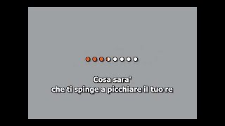 Lucio Dalla - Cosa sarà (Karaoke Base Musicale con testo Cover)