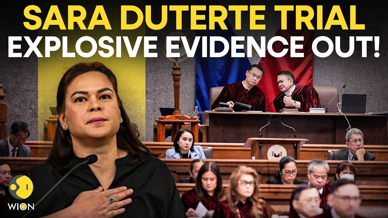 Philippines Senate LIVE: Explosive Witness Comes To Light In Sara Duterte Impeachment Trial | WION
