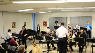 preview picture of video 'CSUS winter jazz festival 2014 River City Swingers Straighten Up and Fly Right'