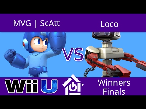 NaCl 2/4/2017 - MVG | ScAtt (Megaman) vs Loco (ROB) - Smash 4 Winners Finals