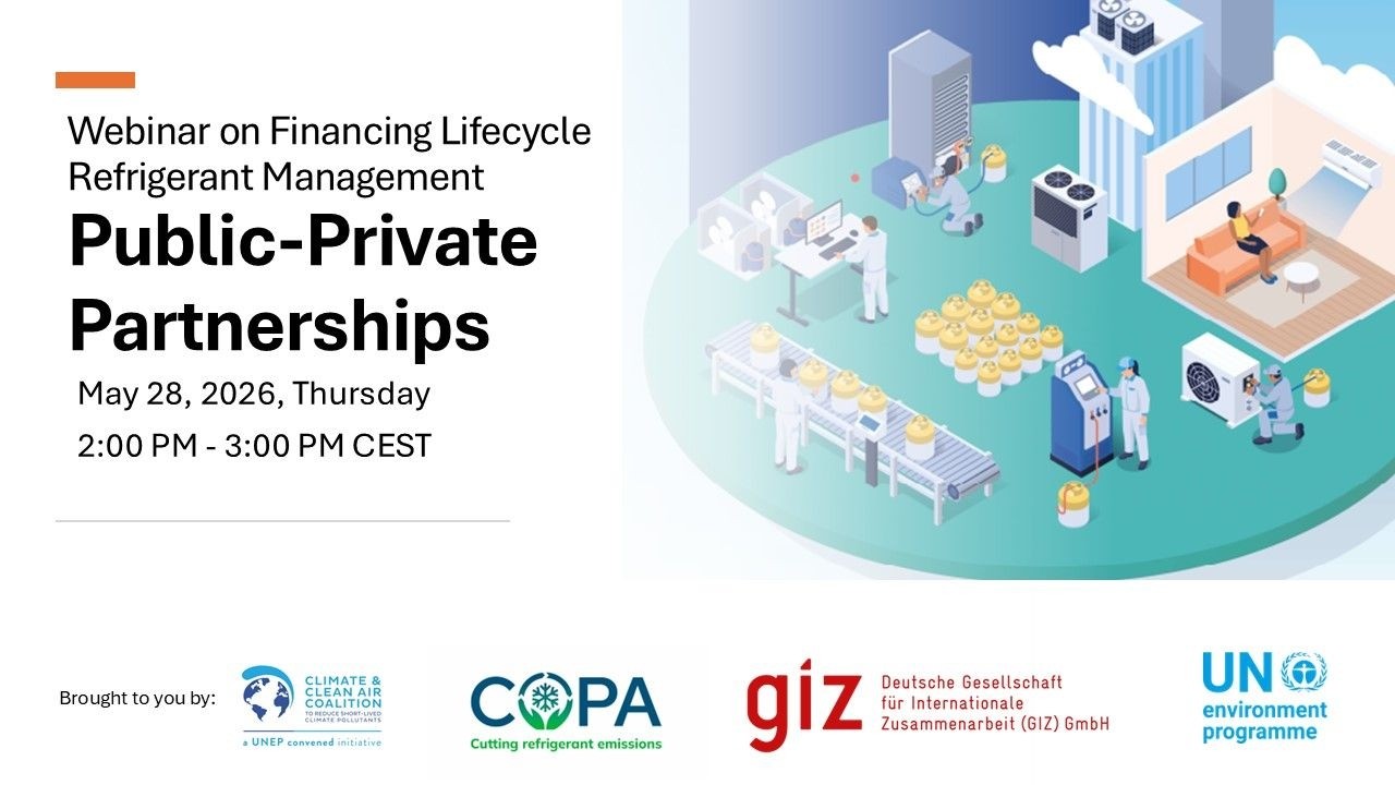 Webinar Recording: Financing Lifecycle Refrigerant Management: Public Private Partnerships