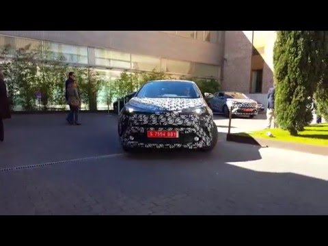 Toyota C-HR 2016. Prototipos en Madrid