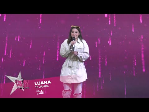 Luana 15 jahre - Swiss Voice Tour 2022, Volkiland Volketswil