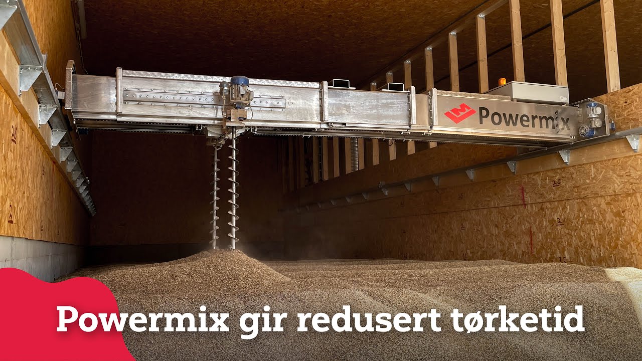 Powermix gir redusert tørketid