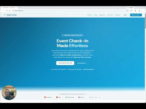 EventLYNQ - Event Check-In App 공식 영상 미리보기