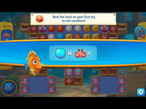 Fishdom 2021 - Level 6633   #playrix #fishdom #gaming