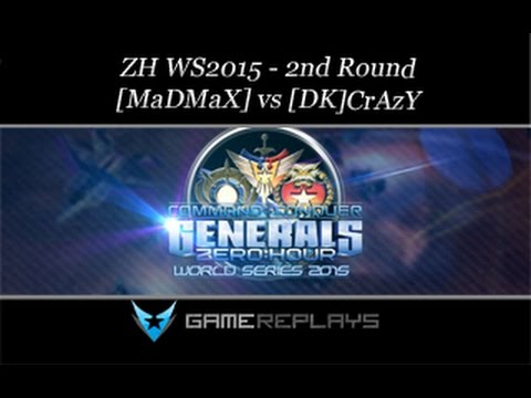 [C&C Zero Hour WS2015 - Ro16] [MaDMaX]- vs [DK]CrAzY