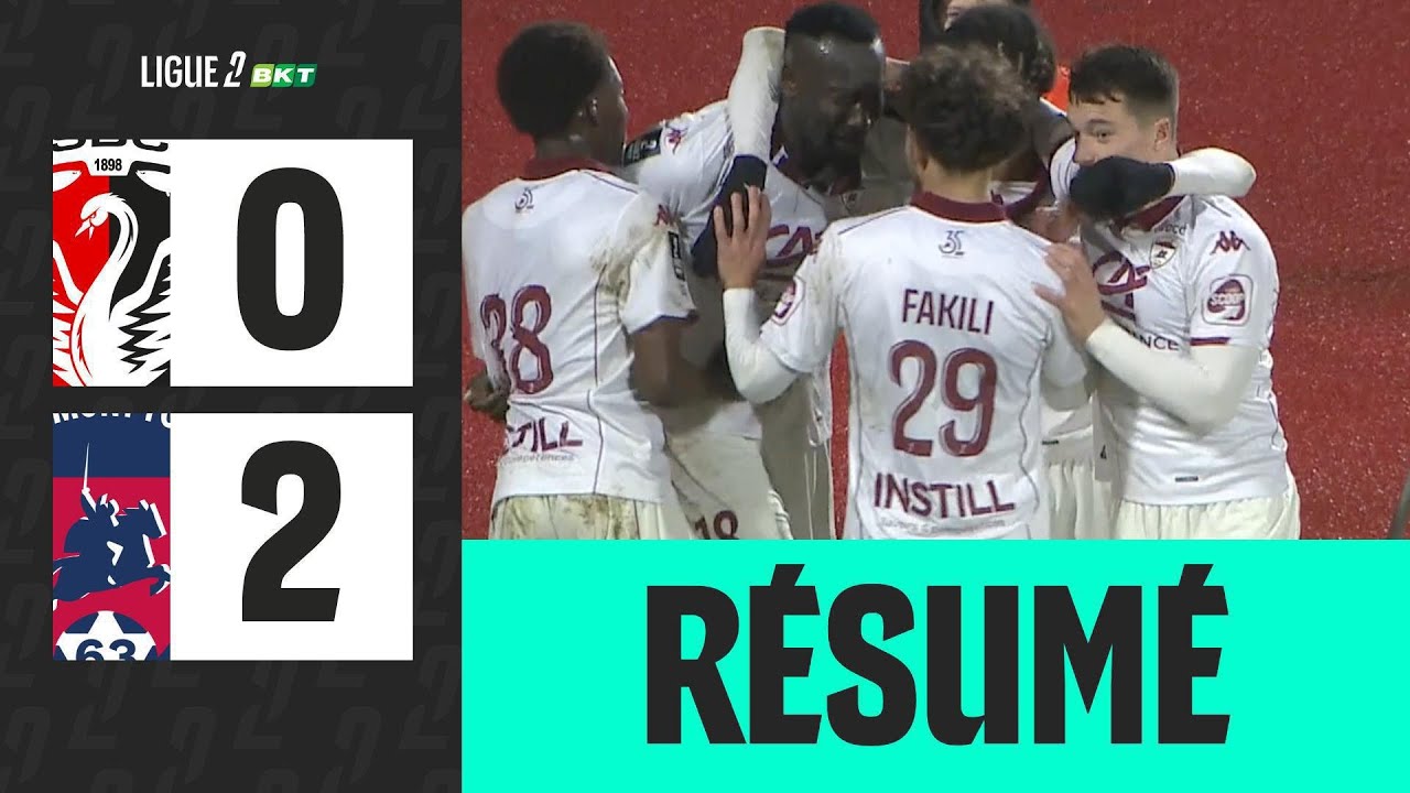 US Boulogne Côte d'Opale vs Clermont Foot Highlights