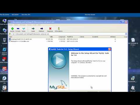 comment installer mysql