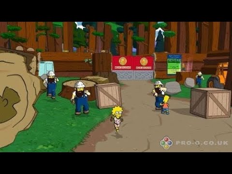 The Simpson’s game Lisa Simpson’s tree hugger part 4