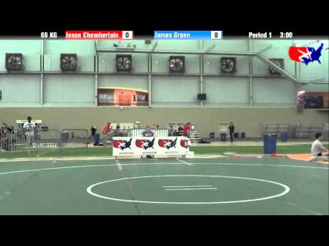 Jason Chamberlain vs. James Green at 2013 ASICS University Nationals - FS