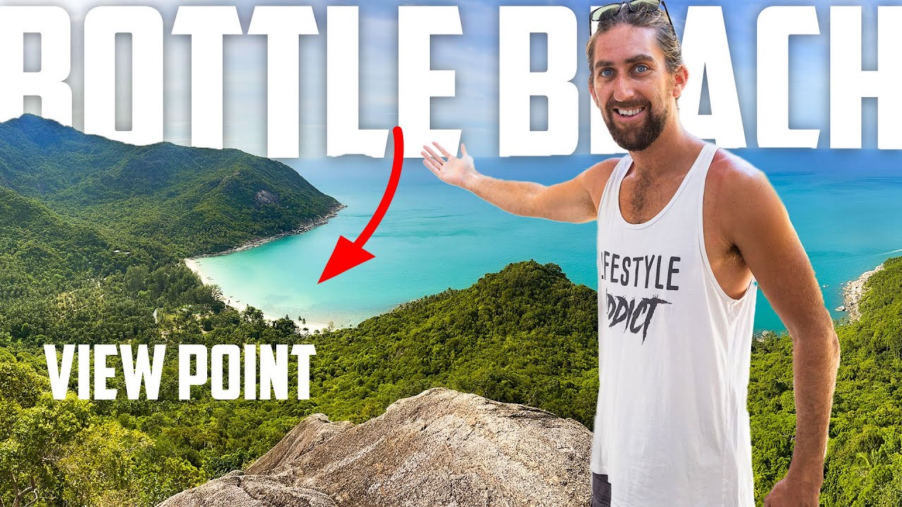 Embark on the Bottle Beach View Point Hike in the stunning Koh Phangan, Thailand.