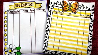 wallpapers Border Designs Front Page Border Designs Project File Decoration Ideas how to decorate index page of project