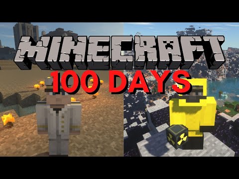 100 Days in a NUCLEAR WASTELAND! Survive NOW!