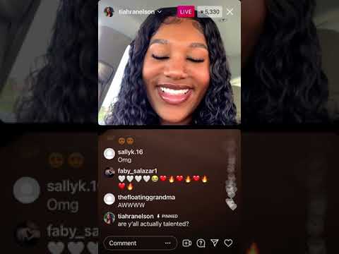 TIAHRA NELSON (@tiahranelson) INSTAGRAM LIVE 5-12-21
