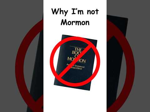5 Reasons I'm Not Mormon #mormon #religion #christianity