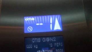 preview picture of video 'Otis Gen2 traction elevator at G Cinema City in Rishon-Letzion(Elevator to Underground parking)'