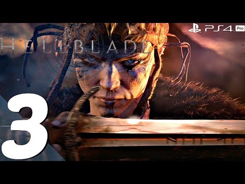 HELLBLADE: Senua's Sacrifice - Gameplay Walkthrough Part 3 - WTF Riddles [1080P 60FPS] PS4 Pro