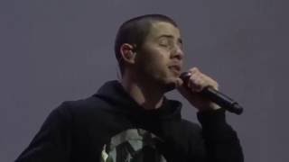 Nick Jonas - Chainsaw 7-2-16 Soundcheck Future Now Tour Orlando, FL