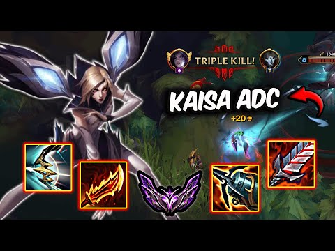 Kaisa vs Jhin ADC ( TripleKill ) Korea Master 371 LP | Patch 25.17