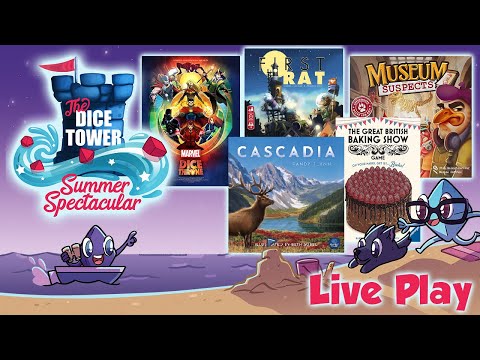 Summer Spectacular - Marvel Dice Throne, Museum Suspects, Great British Baking Show, San Fransisco