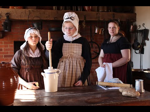 Making Butter & Butter Milk The Old Fashioned Way