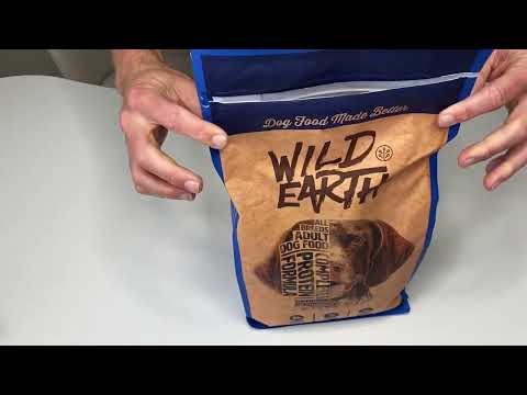 Wild Earth Dog Food for Allergies. High Protein Plant Based Kibble 5 year review