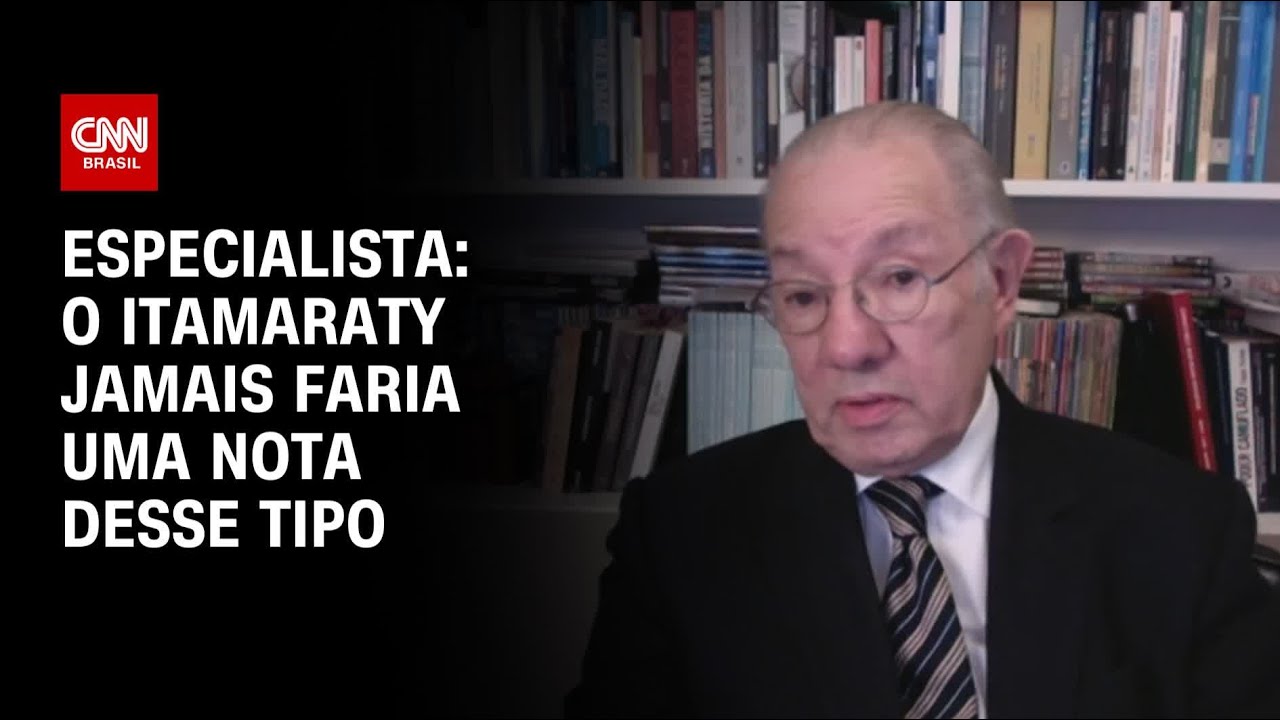 Especialista: O Itamaraty jamais faria uma nota desse tipo | WW
