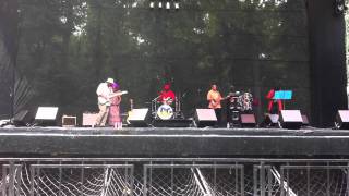 D.C. Blues Society Band with Sister Dr. Ayaba Bey at 2011 D.C. Blues Festival