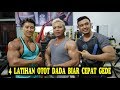 Latihan otot Dada di tempat fitness bersama Freedy Diamond, Otan GJ, Adit HGR