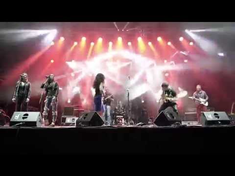 Jessica Merstein Band -  -  Love Peace and Rock’n’Roll - fragment koncertu Winobranie 2015