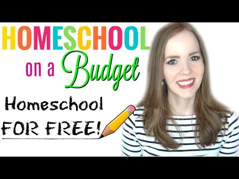 HOMESCHOOL FOR FREE!! | How to Homeschool on a Budget! Video