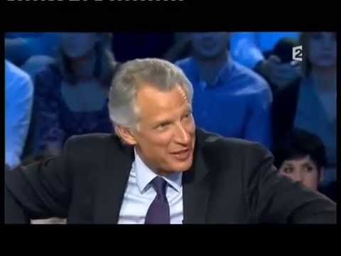 Dominique de Villepin - On n’est pas couché 13 novembre 2010 #ONPC