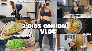 VLOG: refeição livre, desafio vai começar, me sinto culpada depois de exagerar? ROTINA 05:30am