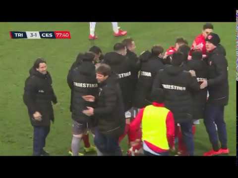 Triestina-Cesena: Highlights