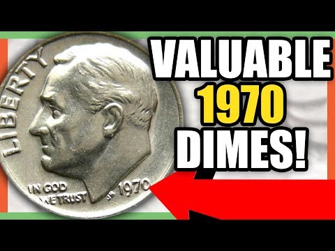 1970 DIME WORTH MONEY - RARE DIMES TO LOOK FOR IN POCKET CHANGE!