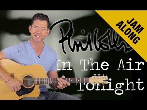'In The Air Tonight' Chords Jam Along - With Scrolling Chords