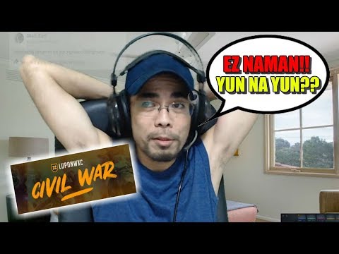 CIVIL WAR - BADMANATICS ALO (PATHETIC SHITTERS) VS IDLE SPIRITS - GAME 1