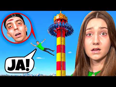 24 STUNDEN nur JA sagen auf KIRMES geht schief... 😳 (Unfall)