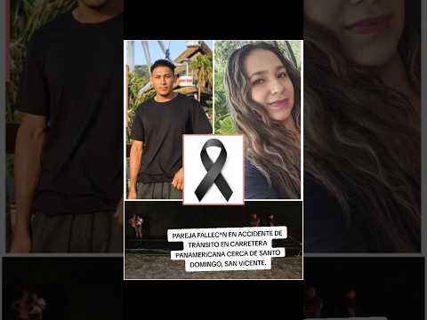 Accidente de tránsito en Santo Domingo, San Vicente.